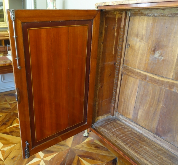 18th century marquetry sideboard - Transition period circa 1770