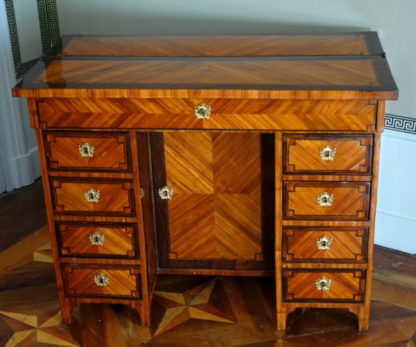 Louis XVI rosewood marquetry writing desk for a child - 18th century
