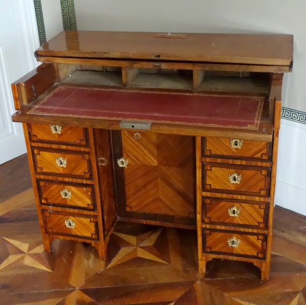 Louis XVI rosewood marquetry writing desk for a child - 18th century