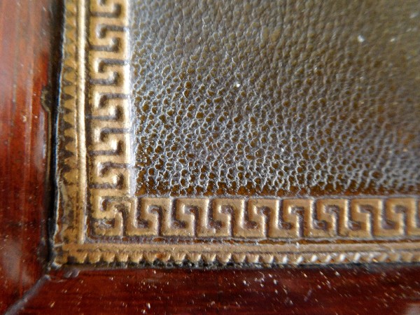 Louis XVI period mahogany and ormolu cylinder desk - France circa 1780