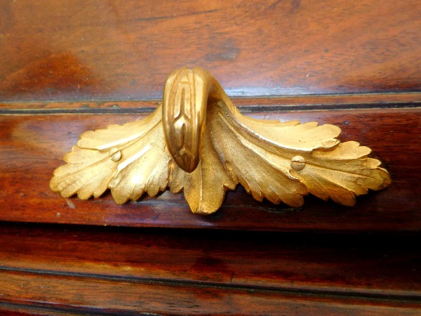 Louis XVI period mahogany and ormolu cylinder desk - France circa 1780