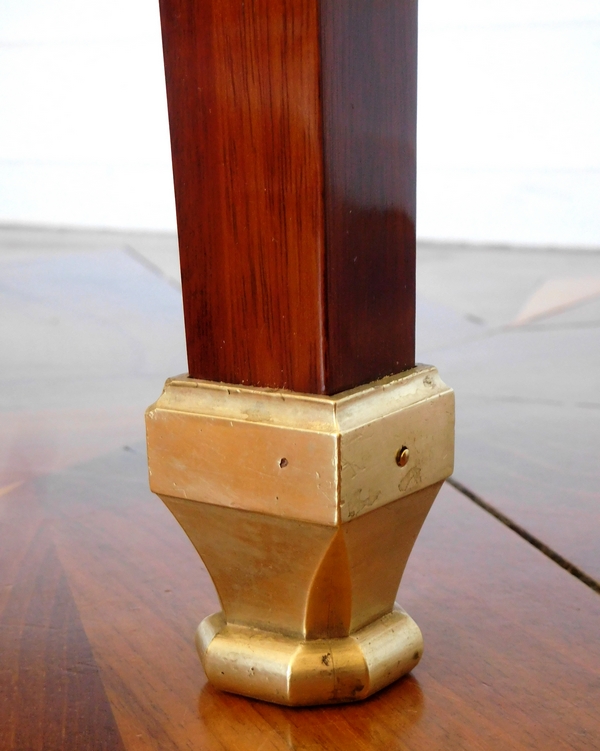 Louis XVI mahogany cylinder desk stamped Macret, circa 1780