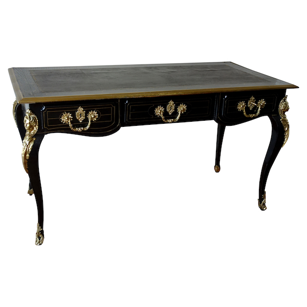 Early 18th century ebony and ormolu desk circa 1700