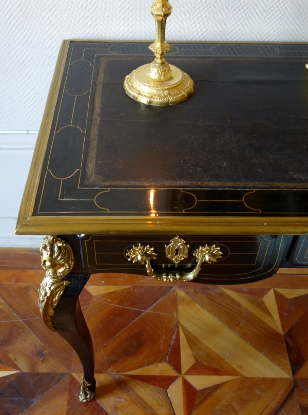 Early 18th century ebony and ormolu desk circa 1700