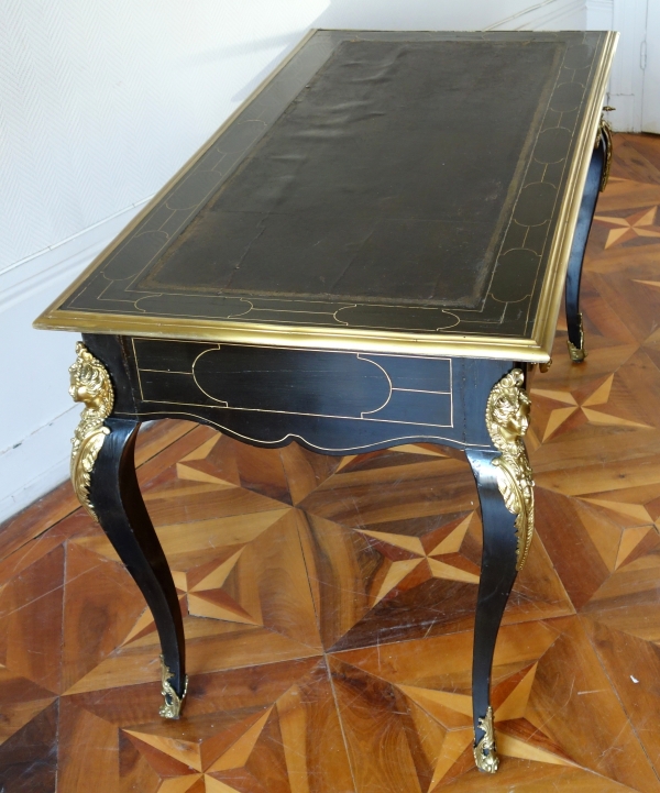 Early 18th century ebony and ormolu desk circa 1700