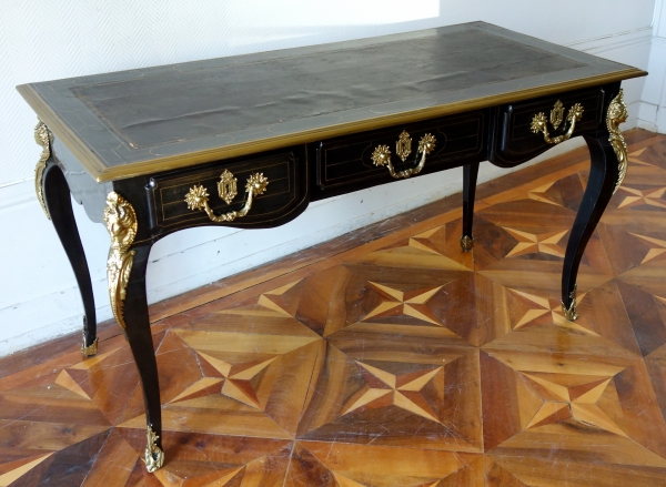 Early 18th century ebony and ormolu desk circa 1700