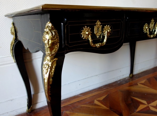 Early 18th century ebony and ormolu desk circa 1700