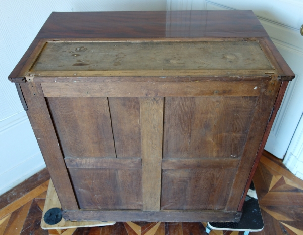 Empire mahogany and ormolu cabinet, early 19th century circa 1810