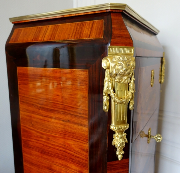 Transition marquetry chiffonier attributed to Nicolas Petit - 18th century circa 1770