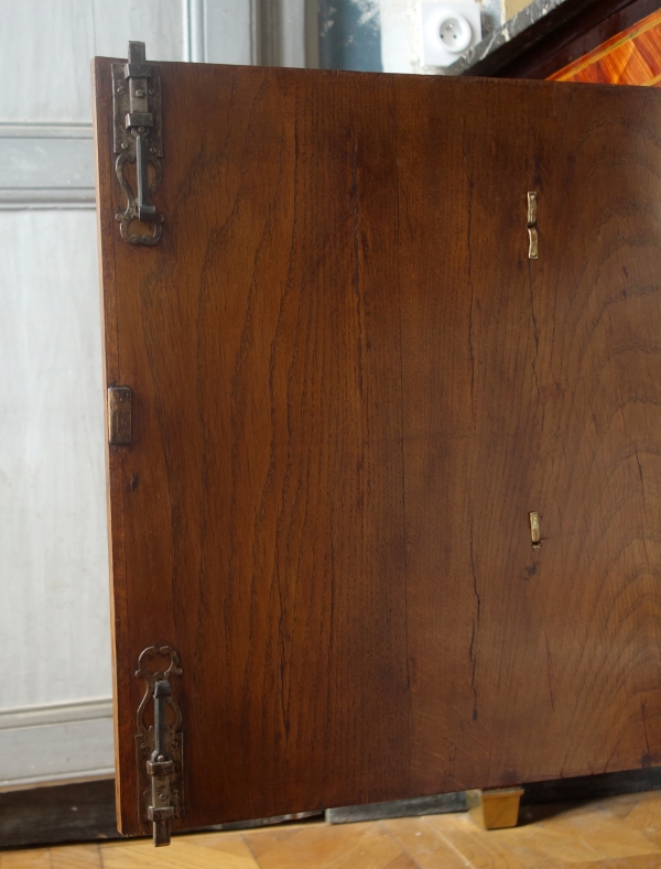 Louis XVI marquetry commode stamped Guignard, circa 1780