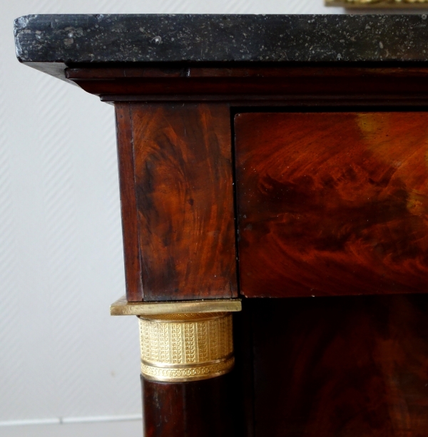 Empire mahogany commode / chest of drawers, France, early 19th century circa 1820