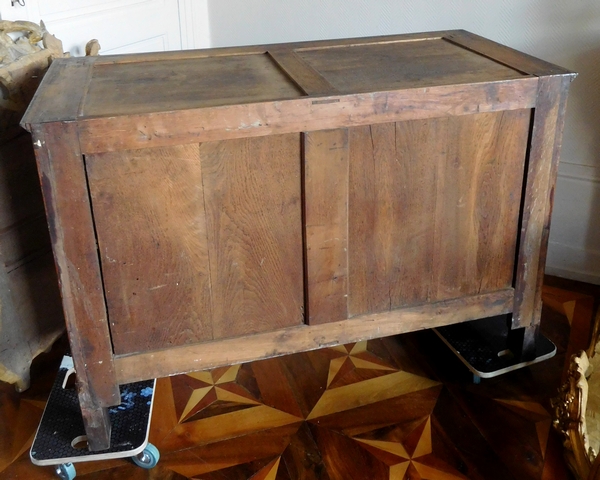 French Empire mahogany & ormolu chest of drawers / commode, early 19th century