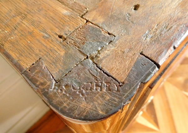 Fidelys Schey : mahogany Louis XVI commode - stamped