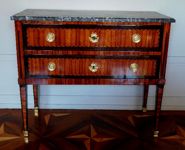 Louis XVI chest of drawers or commode, France late 18th century circa 1780