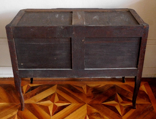 Louis XV Louis XVI Transition marquetry chest of drawers - France, 18th century circa 1770