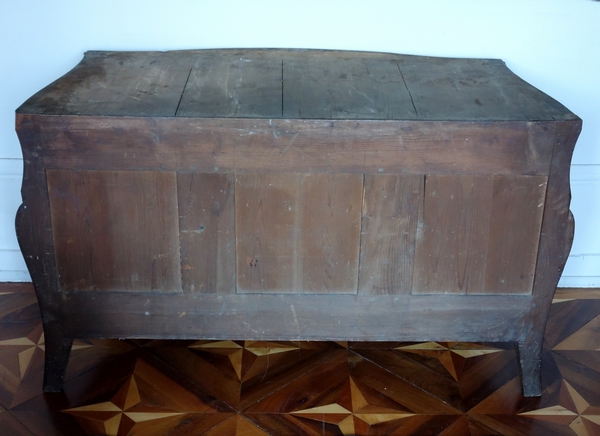 Spectacular Regence Louis XV rosewood commode / chest of drawers - circa 1740