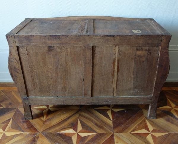 AA Lardin : Louis XV marquetry commode / chest of drawers - 18th century circa 1750