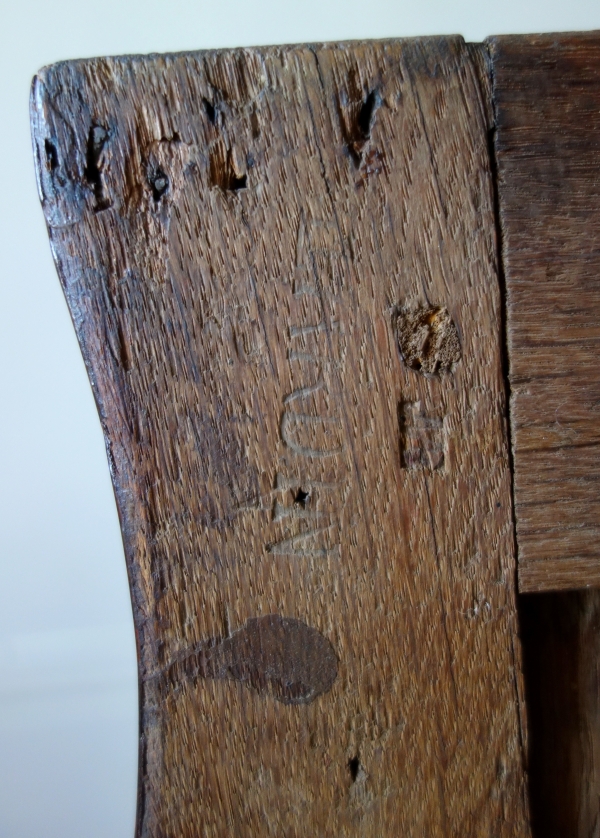AA Lardin : Louis XV marquetry commode / chest of drawers - 18th century circa 1750