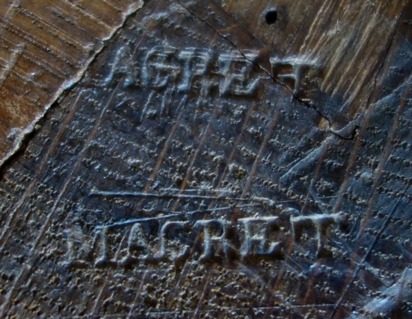 Pierre Macret : commode en marqueterie à la Reine - époque Transition circa 1770 - estampillée