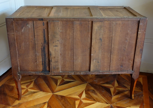 Pierre Macret : marquetry commode / chest of drawers, 18th century circa 1775 - stamped