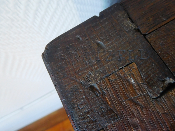 François Reizell : marquetry commode, 18th century - Transition period - stamped