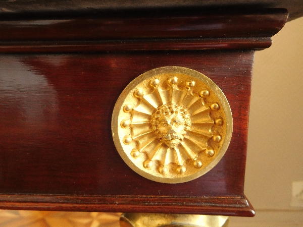 Empire mahogany and ormolu console - France early 19th century circa 1805-1810