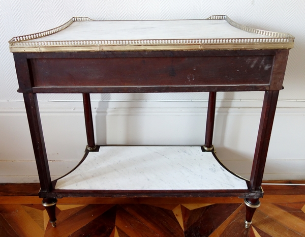 Louis XVI - French Directoire mahogany console, late 18th century