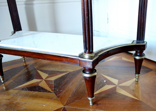 Louis XVI - French Directoire mahogany console, late 18th century