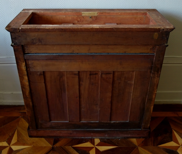 Console d'époque Consulat Empire en acajou et bronzes dorés au mercure - Retour d'Egypte