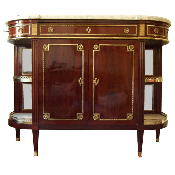 Large mahogany sideboard, Louis XVI period