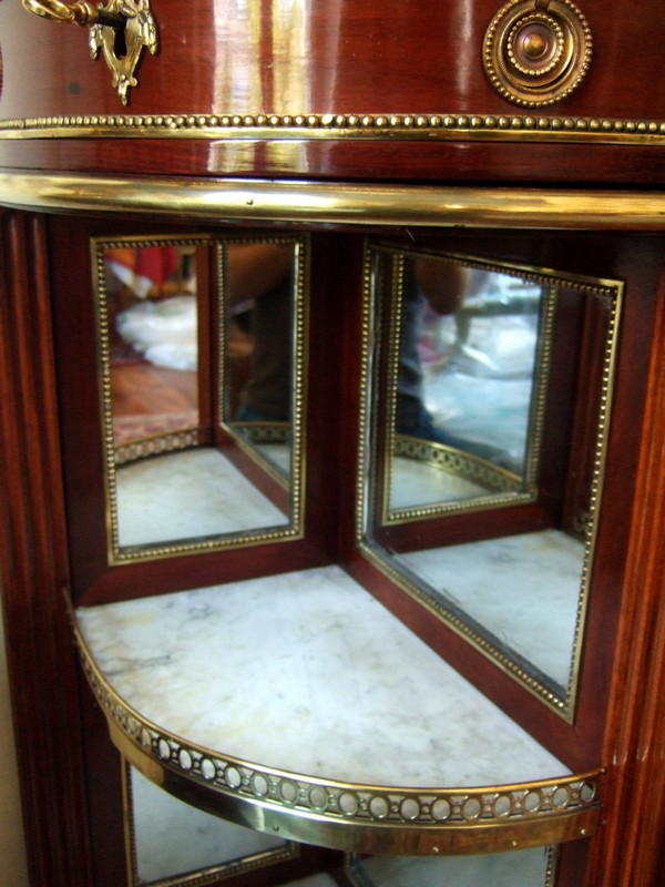 Large mahogany sideboard, Louis XVI period