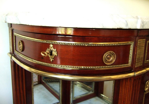 Large mahogany sideboard, Louis XVI period