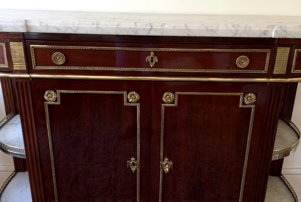 Large mahogany sideboard, Louis XVI period