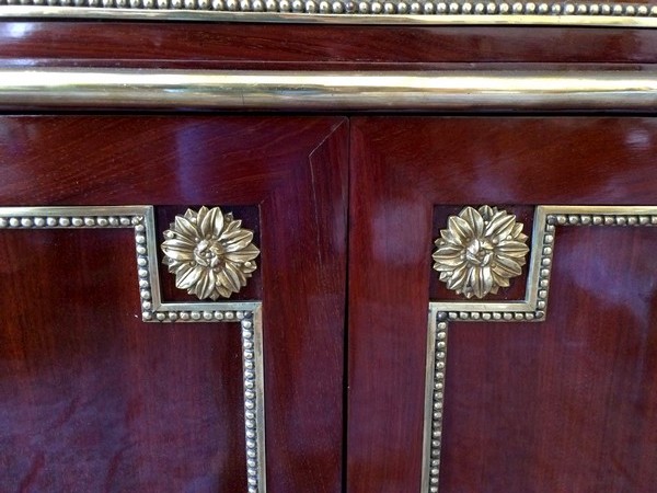 Large mahogany sideboard, Louis XVI period