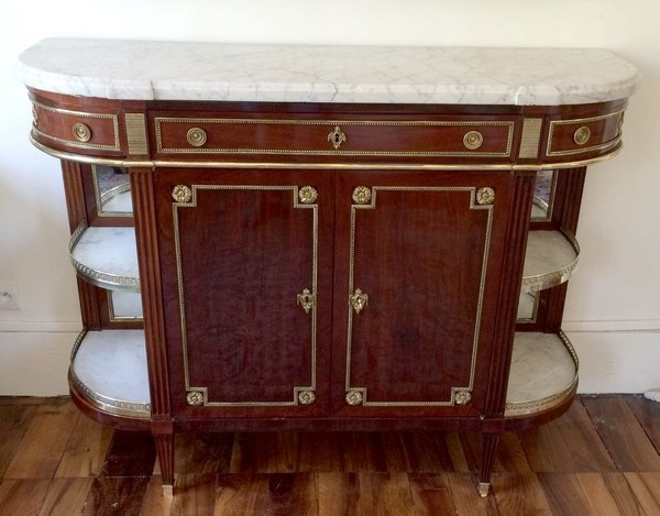 Large mahogany sideboard, Louis XVI period