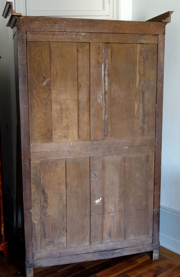 Tall Empire mahogany and ormolu book case, early 19th century