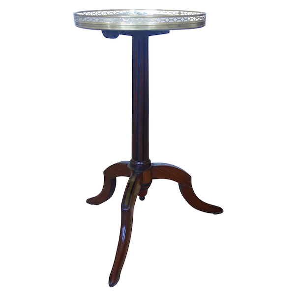 Louis XVI Mahogany Pedestal Table, 18th Century