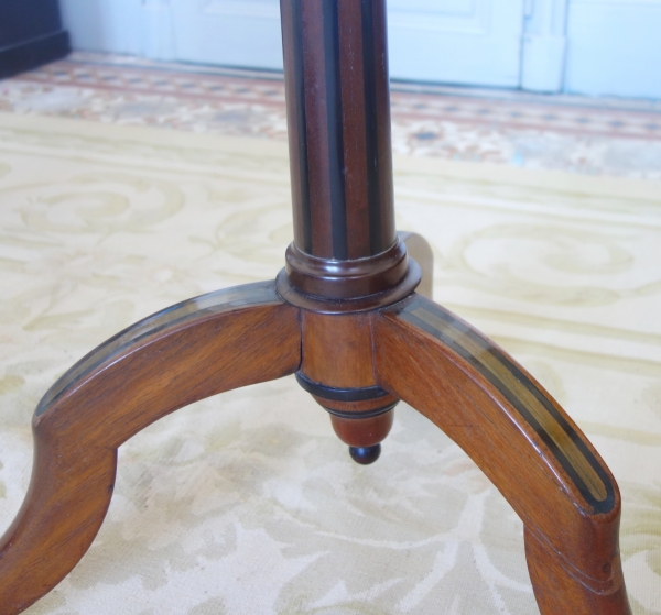 Louis XVI Mahogany Pedestal Table, 18th Century