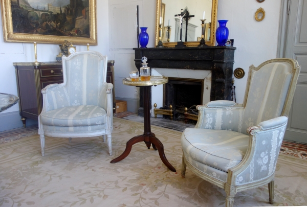 Louis XVI Mahogany Pedestal Table, 18th Century