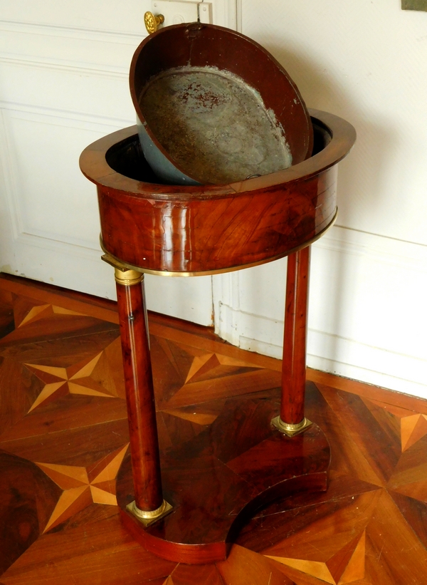 Empire mahogany and ormolu planter, early 19th century