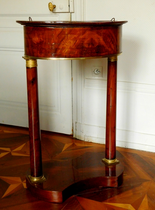 Empire mahogany and ormolu planter, early 19th century