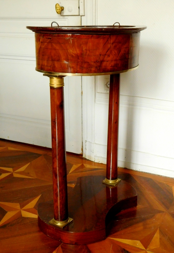 Empire mahogany and ormolu planter, early 19th century