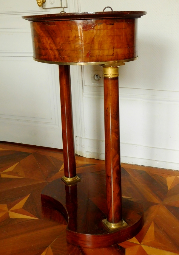 Empire mahogany and ormolu planter, early 19th century