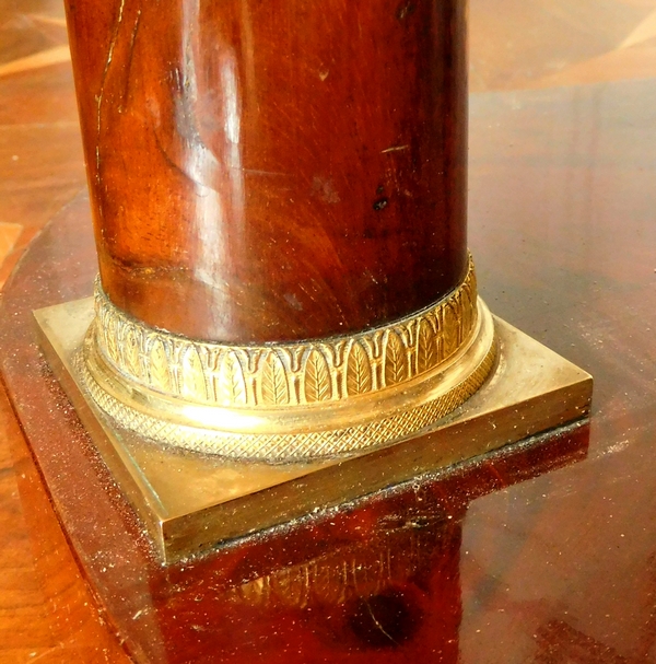 Empire mahogany and ormolu planter, early 19th century