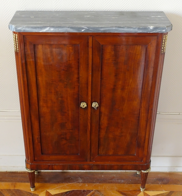 Louis XVI mahogany sideboard - late 18th century - 79cm x 113cm x 23cm