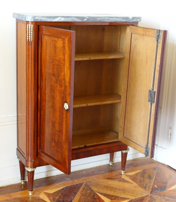 Louis XVI mahogany sideboard - late 18th century - 79cm x 113cm x 23cm