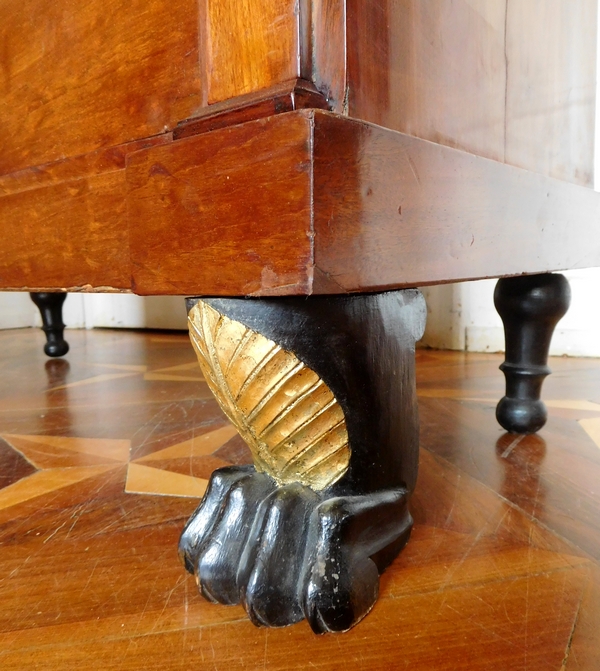 Consulate - Empire mahogany and ormolu writing desk - early 19th century circa 1800