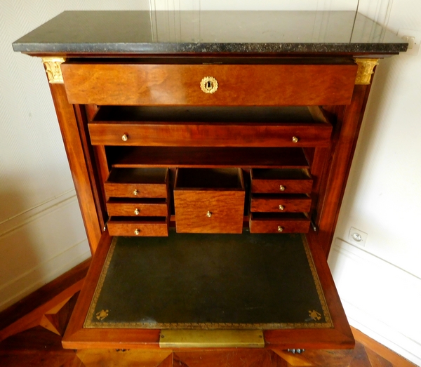 Consulate - Empire mahogany and ormolu writing desk - early 19th century circa 1800