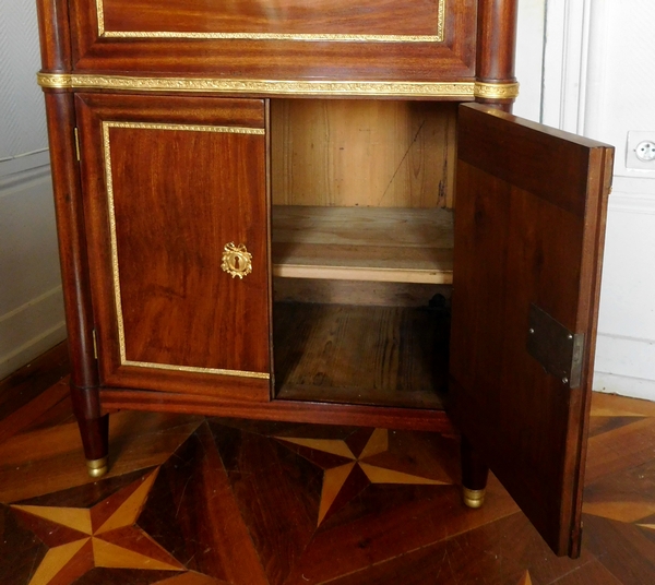 Louis XVI mahogany and ormolu writing desk, 18th century circa 1770