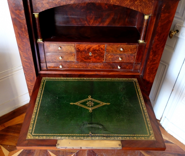 Empire mahogany and ormolu writing desk - early 19th century circa 1820